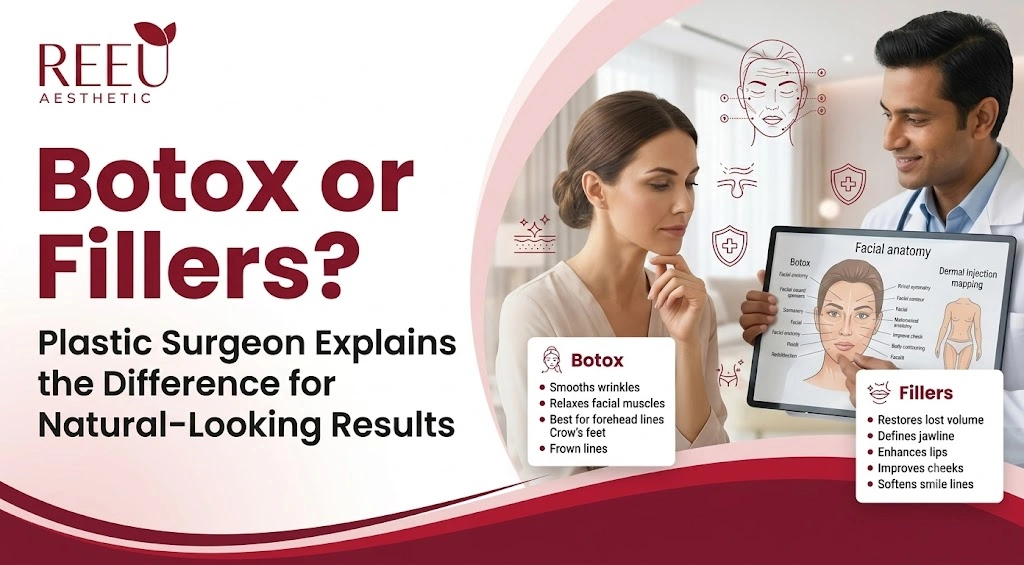 Comparison of Botox and dermal fillers for natural-looking facial rejuvenation in Bhubaneswar